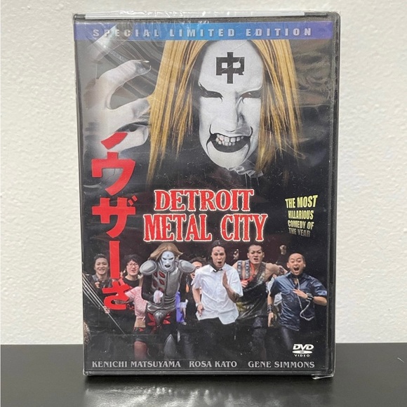 Detroit Metal City DVD NEW SEALED Gene Simmons RARE Japanese Live Action 2008